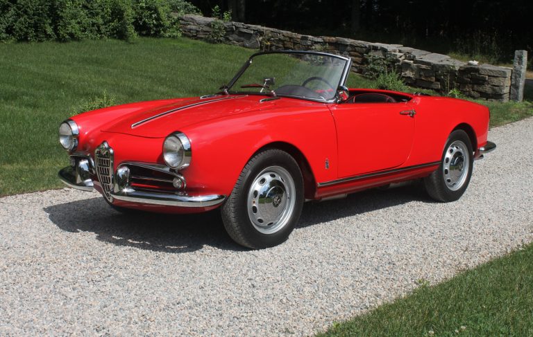1957 Alfa Romeo Giulietta Veloce Spider